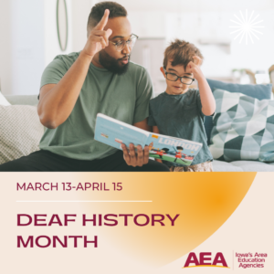 March 13 Deaf History Month
