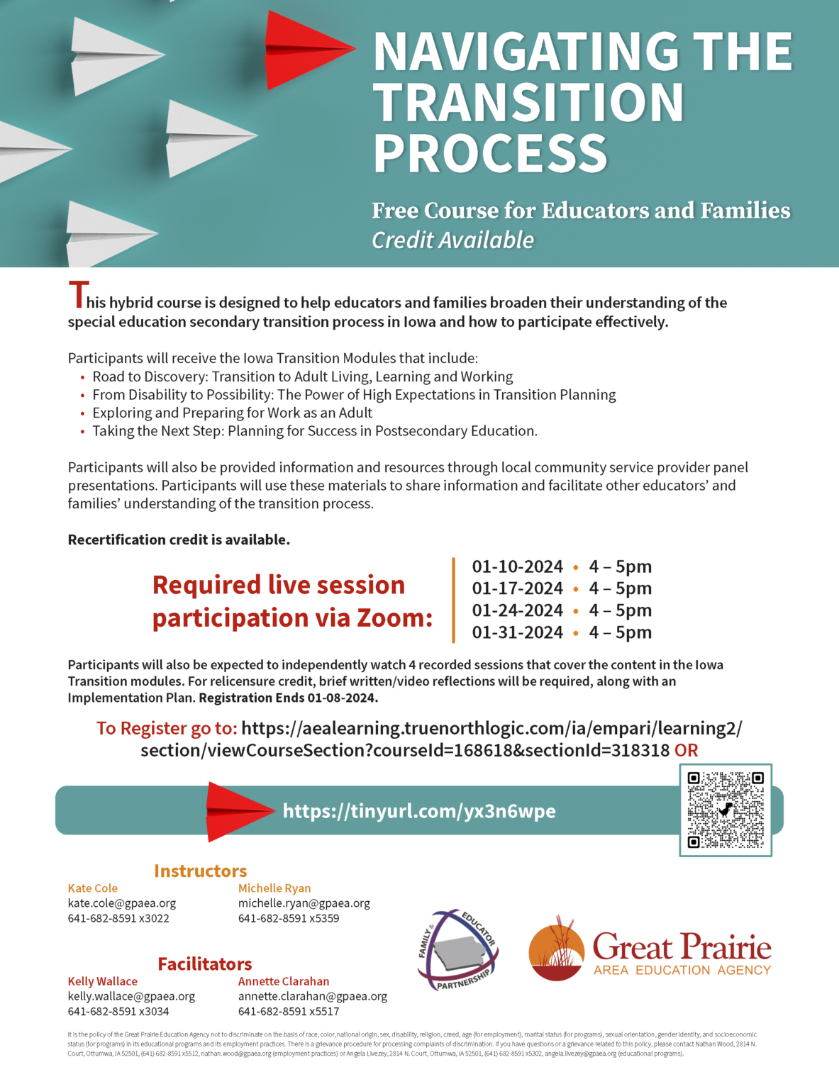 Navigating the Transition Process - Great Prairie AEA